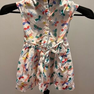 Carter’s Colorful Butterfly Print Dress (Size 2)